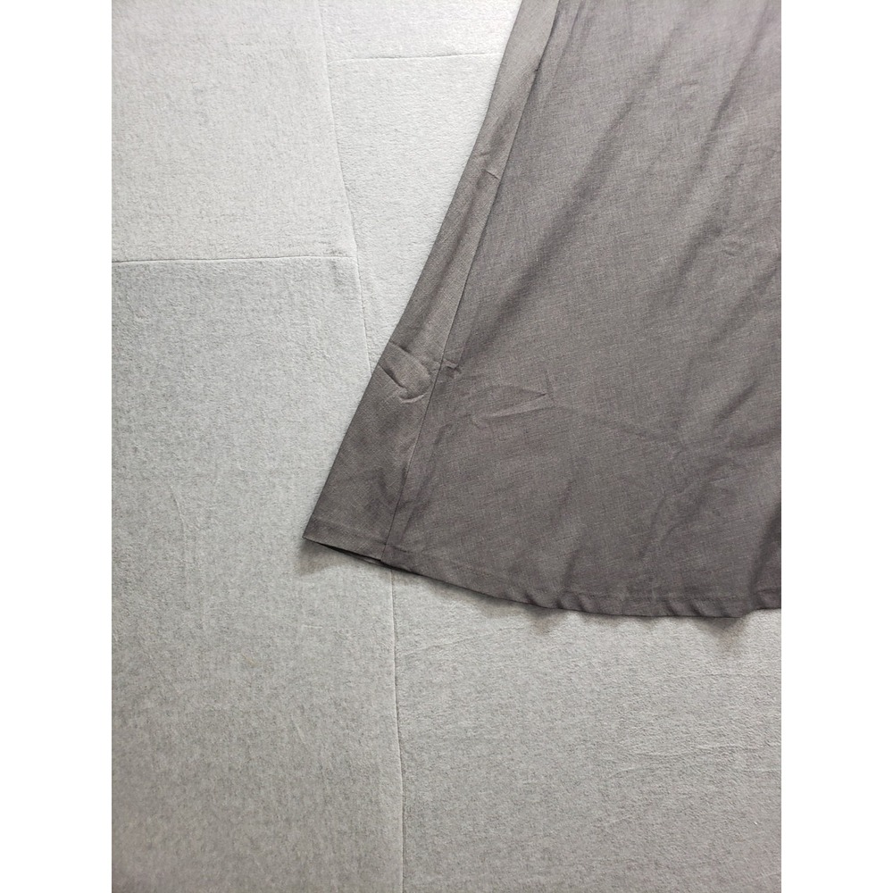 Abercrombie & Fitch Women Flare Skirt LT Gray High Waist Pull On Summer Casual - Picture 12 of 16
